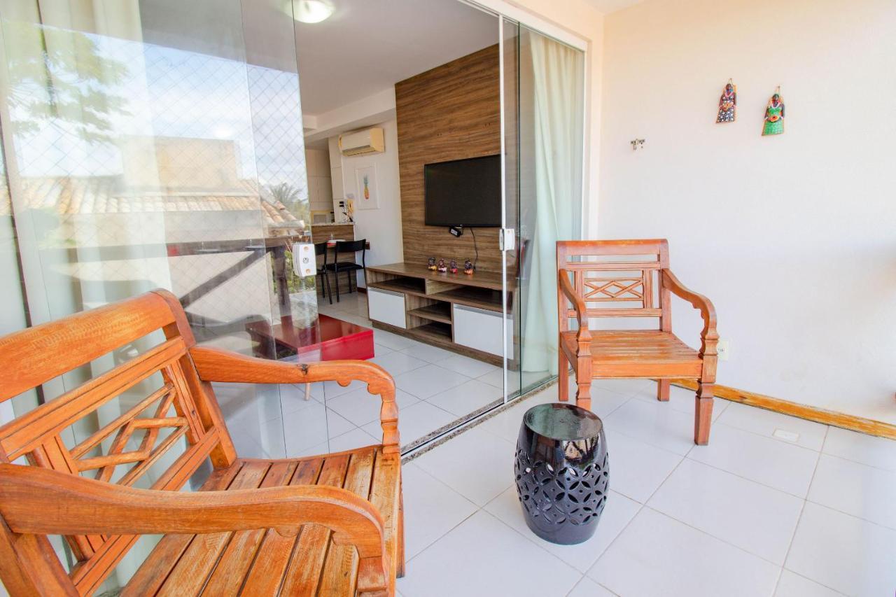 Gb24 Apt 2 Quartos Pe Na Areia - Paraiso Dos Corais Guarajuba Exterior photo
